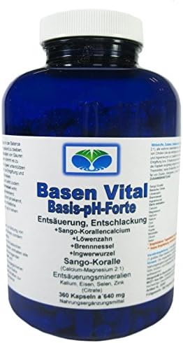 Alkaline Vital/Basic PH Forte Capsules A 640MG