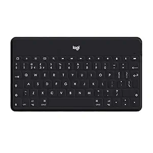 Logitech Keys-To-Go Ultra-Portable Bluetooth Keyboard for iPad, Black (920-006701)