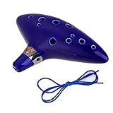 12 Loch Ocarina, Legende von Zelda Ocarina Flöte