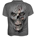 Producto nuevo. Lovelegis C08 - Camiseta - Camiseta - Camiseta - 3D - Mangas Cortas - Hombre - Mujer - Unisex - Divertidos - Idea Regalo - Accesorios - Cosplay - Disfraz - Calavera - Zombie - Mummia - Horror 4XL