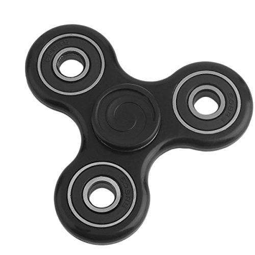 YIHANG @ Fidget Spinner Fingertip Gyro Finger Spiral High Speed Focus Super Durable Decompression Toys,Black