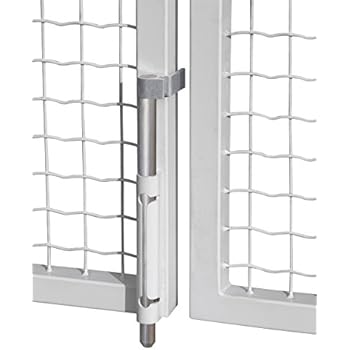 Bolzenstangenriegel VSF-K-ALUMQF1BL I Torriegel I Drehtorriegel I
