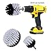 Produktbild VacFit 3 Stück Bohraufsatz Power Scrubber, Allzweck-Bohrer, Schrubbbürsten für Badezimmer, Fugenbürste, Dusche, Badewanne, Boden, Fliesen, Ecken und Küchenoberflächen 2/8,9 cm weiß