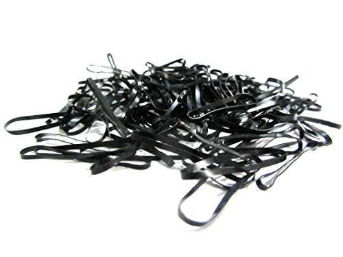 Buy Ram Mali Small Black Elastic Ponytail Hair Rubber Band Holder