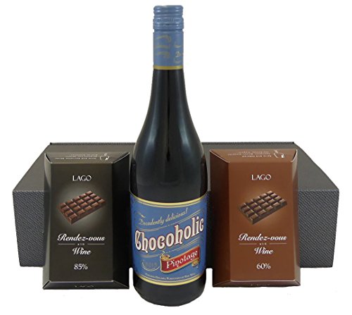 Preisvergleich Produktbild Geschenkset" Genuss" mit Schokolade und Wein
