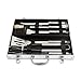 Produktbild Dazone® Grillbesteck-Set 6-teilig im Aluminium-Koffer BBQ Grill-Utensilien Edelstahl Profi Besteck Zubehör fürs Grillen