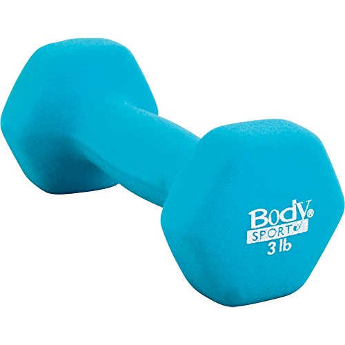 Preisvergleich Produktbild bodysport Neopren Hantel, türkis
