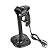 Produktbild ieGeek USB Laser Barcodescanner Automatisch Ablesen Barcodescanner,300 Scans pro Sekunde, Barcode Handscanner Handheld Lesegerät mit Ständer, Kompatibel mit Win XP/Win7/Win8/Win10/Win Vista (Schwarz)