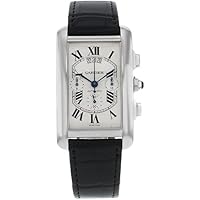 CARTIER AMERICAINE EXTRA LARGE MENS WATCH W2609456 Wrist Watch (Wristwatch)