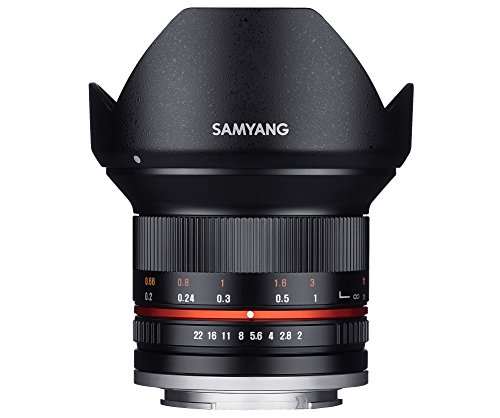 Preisvergleich Produktbild Samyang 12MM F2,0 CANON M BLACK, F1220502101