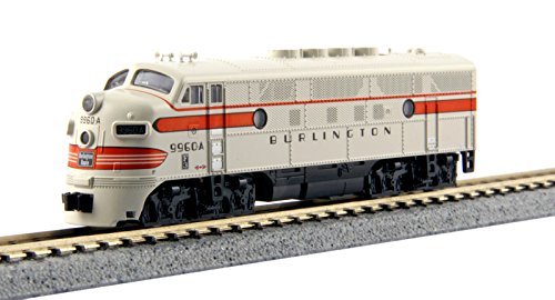 Preisvergleich Produktbild Spur N -- Kato Diesellok EMD F3A Chicago, Burlington & Quincy