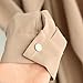MLG168 2015 Autumn And Winter The New Fashion Long sleeve Lapel Coat (S, BEIGE)