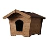 Cuccia di legno da esterno per cani di piccola, media taglia e Chihuahua