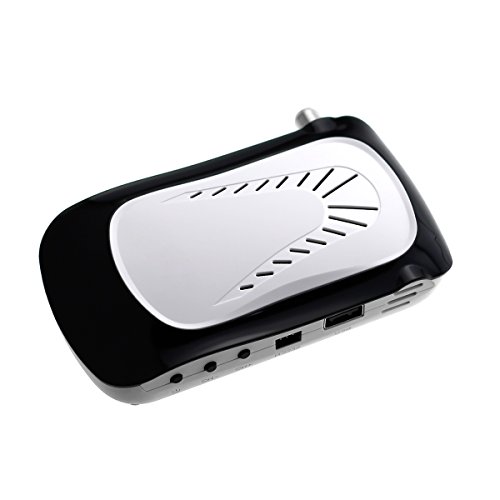 FULL HD Digital Sat Receiver HDMI Kabel DVB-S | DVB-S2 USB 1080P TV Mount Weiss