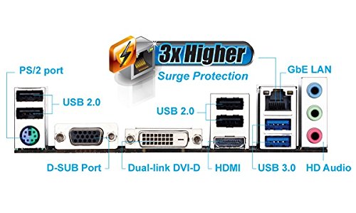 Gaming Computer PC Quad Core AMD A10-7800 4x 3900 MHz – 8GB DDR3 RAM – 500GB HDD Festplatte – USB 3.0 – VGA/DVI/HDMI – Windows 10 Professional 64BIT – Sharkoon VG5-W freie Farbwahl blau, grün oder rot - 2