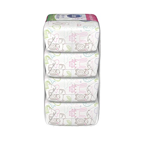 Bübchen Feuchttücher Sensitive 3-Monats-Maxipack, 896 Tücher (4 x 224 Tücher) - 5