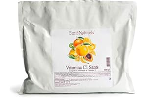 SANTE' NATURELS Sodio Ascorbato Vitamina C Pura polvere. Integratore Alimentare 1 kg