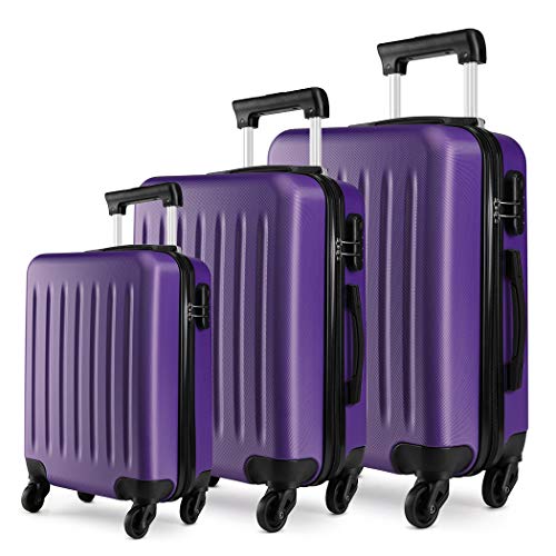 it luggage purple hard shell