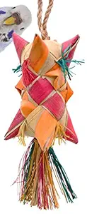 03422 Small Carnival Bird Toy Cage Foraging Chew Shredder Parakeet Cockatiel. Quality Product Hand