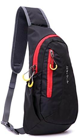 GXYLLDS Backpack Sports Running Fitness Travel With Headphones Waterproof Security Cell Phone Bag Men And Women Multi-function Belt,Black-OneSize