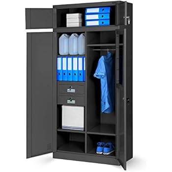 Jan Nowak / Domator24 Mehrzweckschrank C117 Büroschrank/Metallschrank