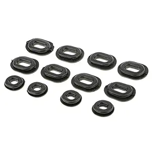 Optimuss 12x Rubber Grommet Fairing Washer for Honda CB CL XL 100 CG125 CB125S CB125T