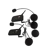 interfono bluetooth casco ✔La tecnología de supresión de ruido DSP contribuye a la música clara o voz de navegador y asegura casi no interferencias intercomunicador mientras que monta a la velocidad de hasta 120KM por hora