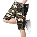 Produktbild Beach Pants Herren Sommer kurze Hose Herrenmode Strand Hosen Sweatshorts Kurze Hosen Badehose Laufhose Shorts Pant Fitnesshose Trainingshose Stretch Schwimmen Hosen Sweat-Shorts Hose Sweatpant Männer Hose LMMVP (XXXL, Khaki)
