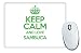 Produktbild Grün Keep Calm und Love Sambuca Mauspad TXT 2934