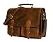 Leaderachi-100% Genuine Wax Hunter Leather Laptop Briefcase Bag [Tivoli] RS.4499.00