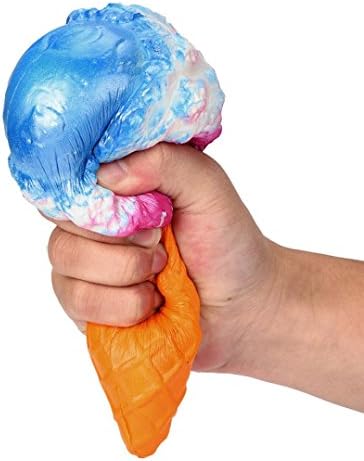 Squishy Toys Stress Relief Toys, Sonnena 2018 Newest 11CM Galaxy Ice Cream Slow Rising Toys for Kids Adults Birthday Party Favors Squeeze Toys Decompression Toys Stress Reliever Gift Easter Day Gift
