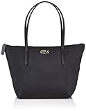 Peso in kg: 0.40kg Lacoste NF0946PO, Bolso de Hombro para Mujer, Negro (WITHOUT COLOR 000), 24x25x14 cm (B x H x T)