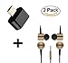 DAD COMBO PACK | 100% ORIGINAL Genuine Earphone + OTG Adapter | Supports All Smartphones like HTC Desire 620G dual sim RS.333.00