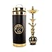Produktbild Farida Gold Lotus Wasserpfeife Rohr esm07 Best Shisha Messing, Rohr, mit lang waschbar Schlauch für tolle Rauchen Effizienz Best Hand Made Rohre in der Welt geliebt und empfohlen von Wasserpfeife Spinnangler weltweit