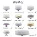Fresh Shower Waterproof Body and Face Cleansing System - Grinigh® Variable Usage 9 Brushes for Face, Hand ,Feet Skin Care -- Deep Cleansing,Exfoliator - Suitable for Sensitve Skin