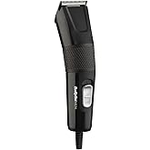 BaByliss Hair Clipper Power, 8 Comb Heads, Precision Blade Technology, Washable Head, E756E