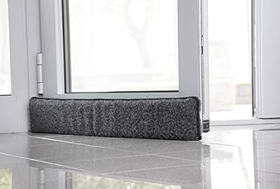 K. & N. Schurwolle 550 Boudin de porte en laine vierge Anthracite 80 cm