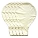 Produktbild BZLine Großer riesiger Ovaler Großer Latex-Ballon, 5 Stück 36 Zoll 90cm Perle Latex Luftballons für Party Luftballons Spielzeug für Kinder Hochzeit Party Festival Dekoration (Weiß)