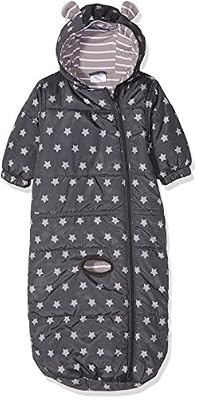 Twins Karrensack STERNCHEN, Gigoteuse Mixte bébé, Gris (18-0201 - dark grey), 68 (Taille fabricant: 70)