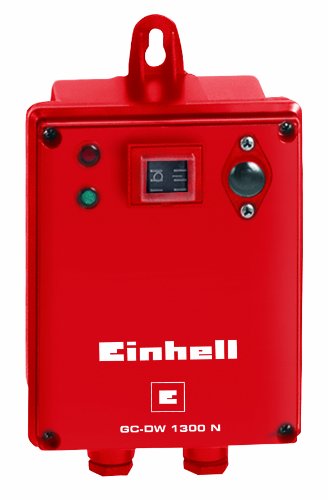 Einhell Tiefbrunnenpumpe GC-DW 1300 N (1300 W, max. 5000 l/h, 20 m Eintauchtiefe, 65 m Förderhöhe, Edelstahlgehäuse, inkl. 22 m Ablassseil) - 2