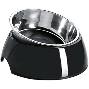 Hunter 2in1Schale aus Melamin/schwarz 350ml (2Stück)