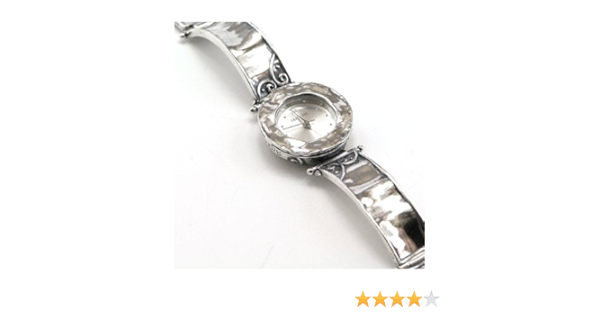 plain silver watch