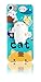 Produktbild Spada 4052335032924 TPU Soft-Hülle Squishy 3D Cat Cartoon für Apple iPhone 6/6S/7 türkis/weiß