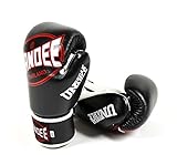 Sandee Cool-Tec 3 Tone Boxing Gloves - Black/Red/White - 8oz