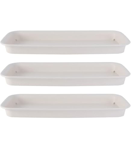 Soucoupe Carrée Pour Pot De Fleurs, 27 X 27 Cm, PKWT27