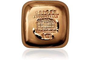 PRECIOUS & VALUABLE METALS / Un lingotto di rame da 1 oncia (31,1 grammi) splendidamente coniato alla raffineria tedesca dei metalli preziosi