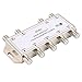 Produktbild DS81 8-in-1-Satellitensignal DiSEqC-Schalter LNB-Empfänger Multischalter Hochleistungs-Zink-Druckguss verchromt