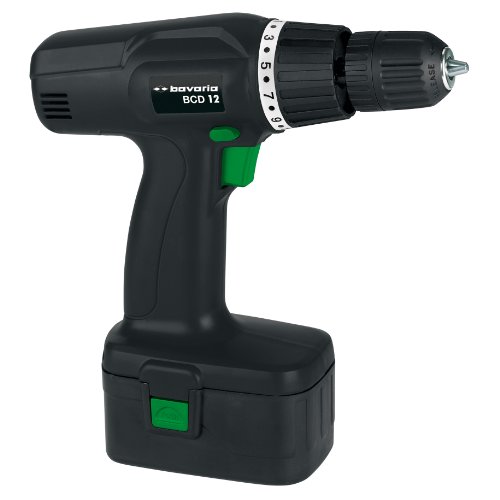 bavaria Akku-Bohrschrauber BCD 12 (NiCd, 12 V, 1000 mAh, 1 Gang, 6 Nm, 16-fache Drehmomenteinstellung) - 2