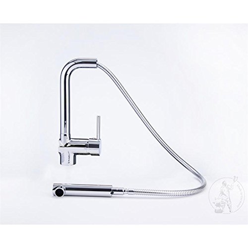 Niederdruckarmatur-Küchenarmatur-Ausziehbar -8899 Chrom-Vogtlandarmatur-Handmade - 3
