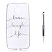 Produktbild MOTO G5S Plus HandyHülle,Grandoin® Süßes Muster Transparent Ultra Dünn Weiche TPU Silikon Schutz Handy Hülle Handytasche HandyHülle Etui Schale Schutzhülle Case Cover für Motorola Moto G5S Plus - Leben